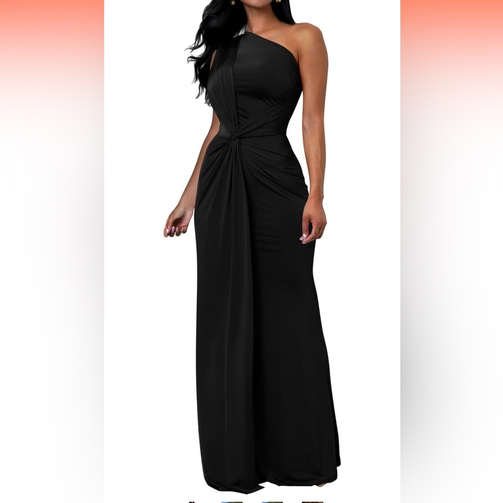 Elegant Black Evening Gown